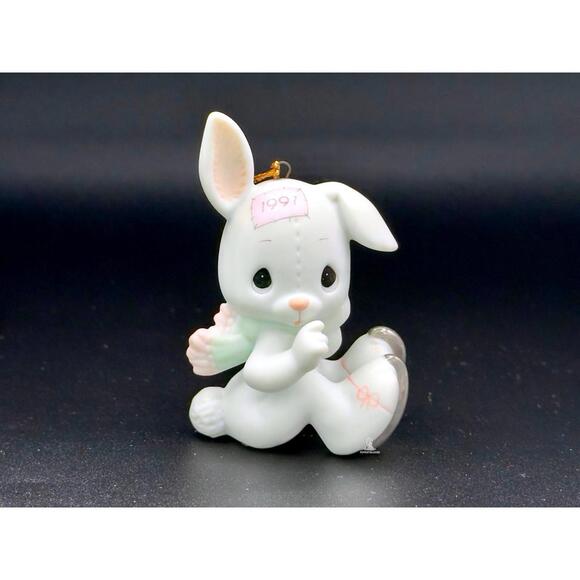 Precious Moments | Other | Precious Moments Bunny Rabbit Ornament 991 ...